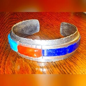 Open to reasonable offers!Sterling silver cuff bracelet